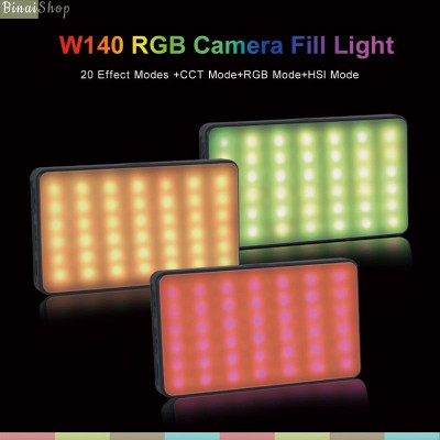 Luxceo W140 RGB - Đèn LED Hỗ Trợ 20 Hiệu Ứng Cho Quay Phim, Chụp Hình, Youtube, Tik tok- Hàng chính hãng