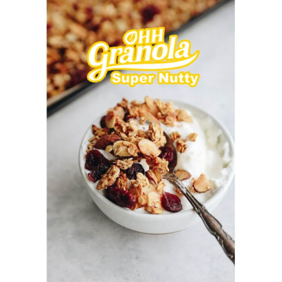 Combo 2 hộp Ngũ cốc giảm cân Ohh Granola - Supper Healthy, Supper Nutty 500gram