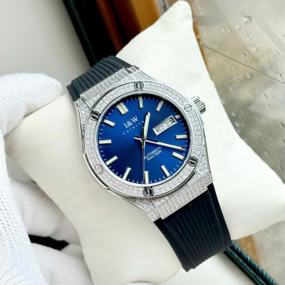 Đồng Hồ Nam I&W Carnival 55851GD1 Chính Hãng Full Box Chống Nước Kính Chống Xước Dây Silicon Cao Cấp BH 60T (Máy Cơ Tự Động)