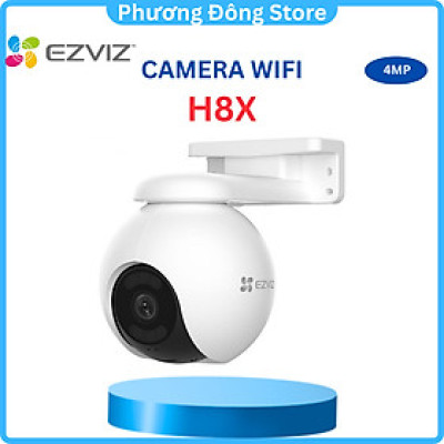 Camera Wi-Fi Quay Quét 360° Ezviz H8x 2K⁺ AI - Hàng chính hãng