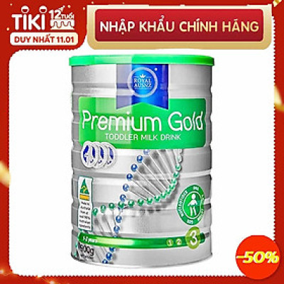 Sữa Hoàng Gia Úc   cho trẻ từ 1 - 3 tuổi Royal AUSNZ Premium Gold 3 