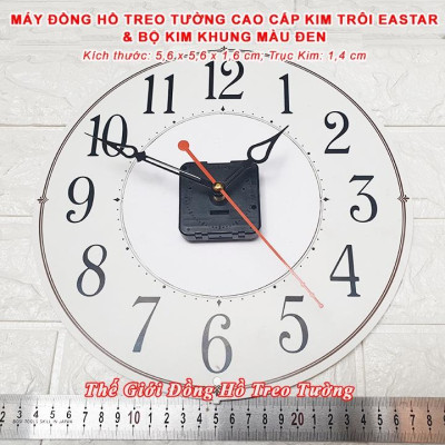 Máy Đồng Hồ KIM TRÔI Cao Cấp EASTAR NHẬT – Bộ Kim Tự Chọn (Kim Bầu, Kim Hoa Văn, Kim Khung...) – Tặng Pin Maxell