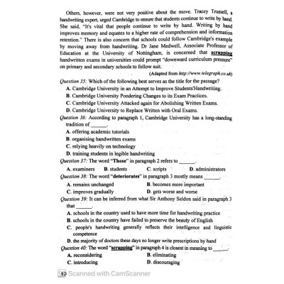 Sách - Bộ Đề Thi Thử THPT Tiếng Anh - Hoàng Thái Dương - Hồng Ân