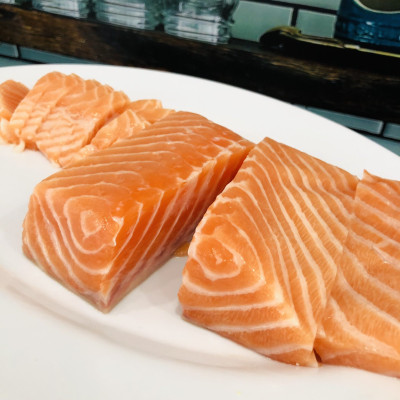 Cá hồi Nauy phile ( Khay :500-700g ) - 1kg