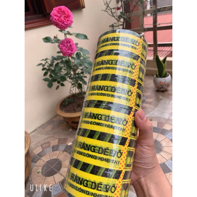 COMBO 2 CUỘN BĂNG KEO HÀNG DỄ VỠ 100 YARD Combo Băng keo đóng hàng - Băng dính NIÊM PHONG BK3A