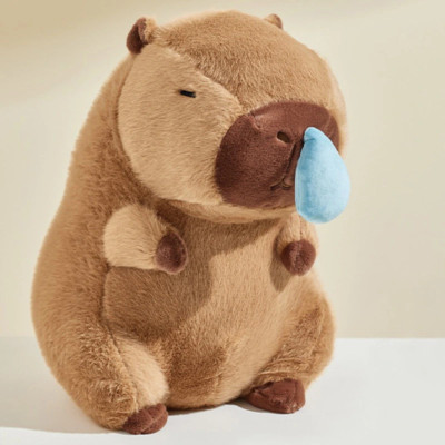 (QUÀ TẶNG KHÔNG BÁN) THÚ BÔNG CAPYBARA 25CM