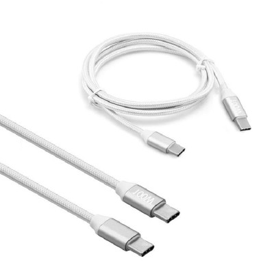 Bộ sạc nhanh điện thoại giao thức PPS 25W, Cáp dữ liệu Type-C sạc nhanh 100W flash PD bọc dù