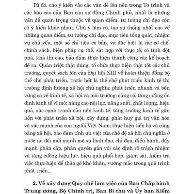 Biến thách thức thành cơ hội. Quyết tâm đột phá đưa đất nước phát triển nhanh, bền vững (bản in 2024)