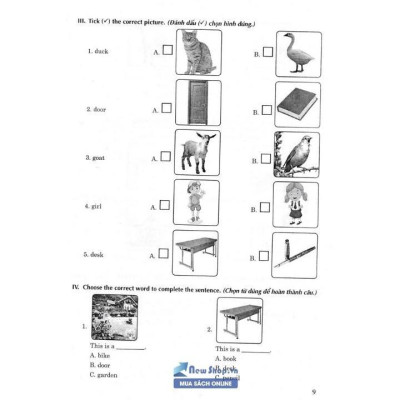 Sách - Vở Ôn Tập Hè Tiếng Anh Lớp 1 - Theo Chương Trình Giáo Dục Phổ Thông Mới - Hồng Ân