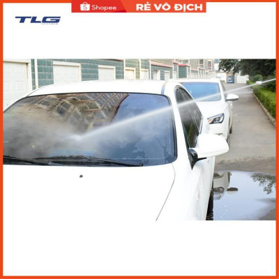 Bộ dây và vòi xịt tăng áp lực nước,rửa xe, tưới cây 3-5m (cút nhựa nối đồng nhựa) 206843