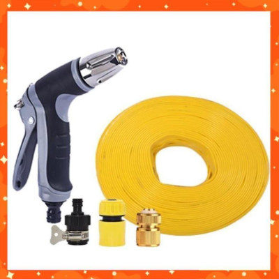 Bộ dây và vòi xịt rửa xe tưới cây tăng áp 3-5M(cút đồng nối 712-1) 206817