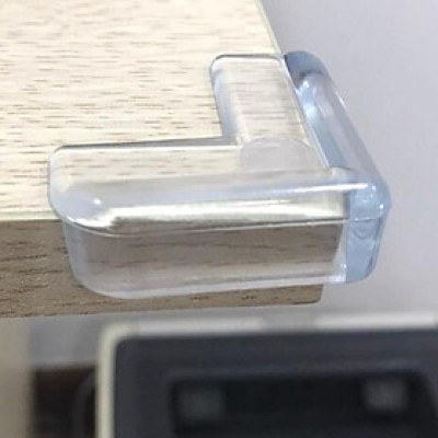 Bịt Góc Bàn Silicone Trong 3 Cạnh Bảo Vệ An Toàn Cho Bé