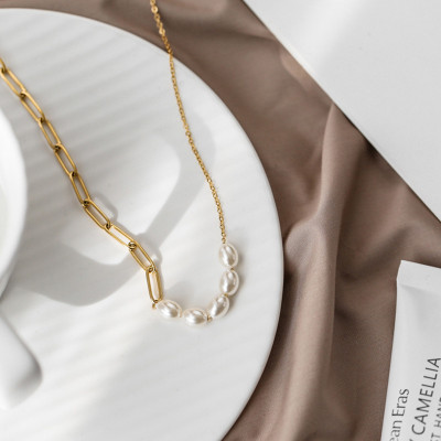 Dây chuyền vòng cổ mạ mix hạt châu nhỏ xinh nhiều kiểu quà tặng cho bạn nữ xinh đẹp