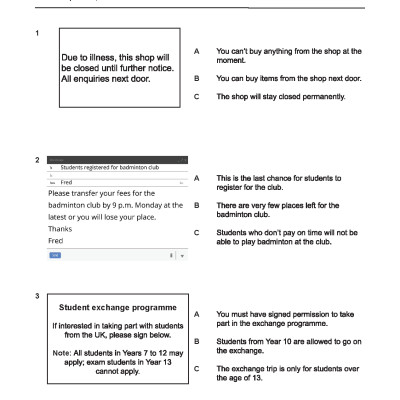 B1 Preliminary for Schools five complete Practice Tests 2