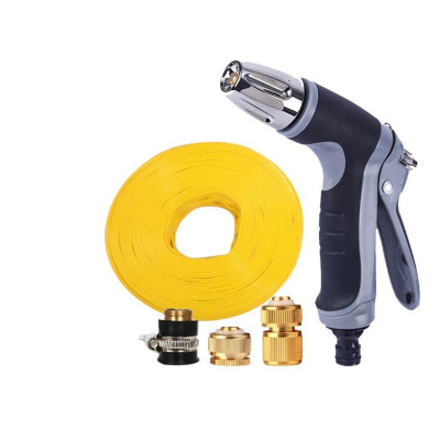 Vòi phun xịt rửa xe, tưới cây chuyên nghiệp 15m 206817 (cút đồng nối đồng)