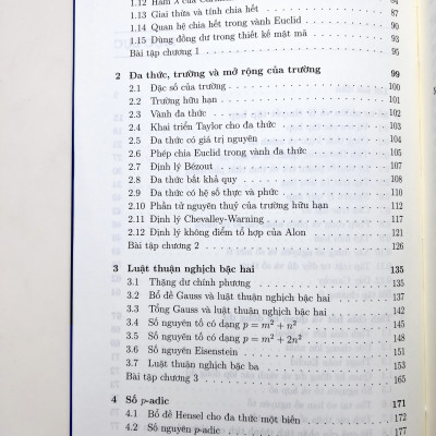 Sách - Lý thuyết số sơ cấp - Phương pháp sơ cấp trong lý thuyết số (bản bìa mềm) - GS Ngô Bảo Châu