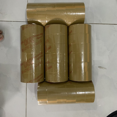 combo 5 cây ( 30 Cuộn] Băng Keo Đục, Băng Dính Dán Thùng T (6 x 200 Yards)