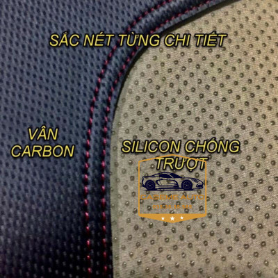 [FORD ECOSPORT] Thảm Taplo 3 Lớp Dành Cho Xe FORD ECOSPORT, Nhung Lông Cừu Và Da Vân Carbon Cao Cấp - Hàng Chính Hãng