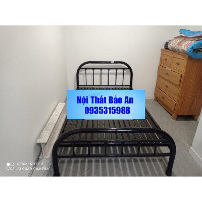 Giường sắt mỹ nghệ nhiều size từ 1m đến 1m8 - Nội Thất Bảo An