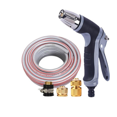 Vòi phun xịt rửa xe, tưới cây chuyên nghiệp 15m 206817 (cút đồng nối đồng)