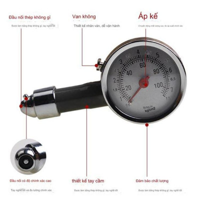 Đồng hồ đo Áp suất lốp Ô tô