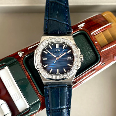 Đồng Hồ Nam I&W Carnival 721G4 Chính Hãng Full Box Chống Nước Kính Chống Xước Dây Da Cao Cấp BH 60T (Máy Cơ Tự Động)