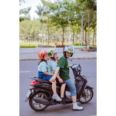 Mũ Bảo Hiểm Trẻ Em 3/4 Một Kính LS2 OF602 Funny - GARA20