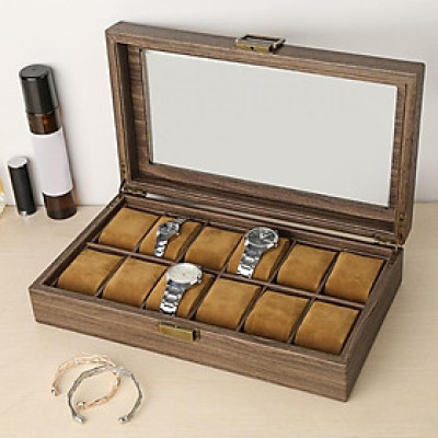 Hộp đựng đồng hồ 6/12/24 ngăn cao cấp