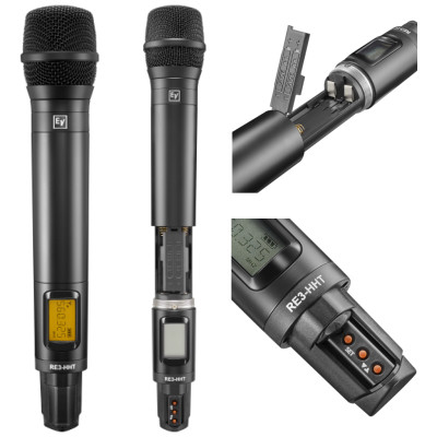 Bộ micro không dây cầm tay 1 mic Electrovoice RE3RE520 - Electro-Voice RE3-RE520 - Hàng chính hãng