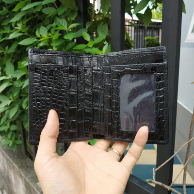 Bóp Da Cá Sấu Dáng Đứng Sang Chảnh. DA BỤNG RẤT MỀM VÀ BỀN!