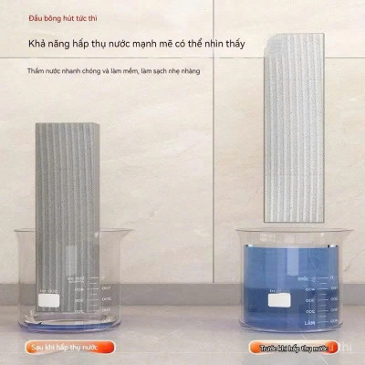 Cây Lau Đa Năng Tự Vắt Thông Minh Mini – Chổi Lau Bàn Bếp, Lau Nhà Tắm, Lau Kính, Lau Xe Hơi Tiện Dụng- HÀNG CHÍNH HÃNG MINIIN