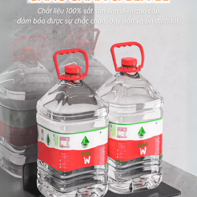 Kệ treo kim loại Dola Home để máy chiếu, camera, bộ phát WiFi, loa, bàn phím không cần khoan đục có lỗ đi dây điện.