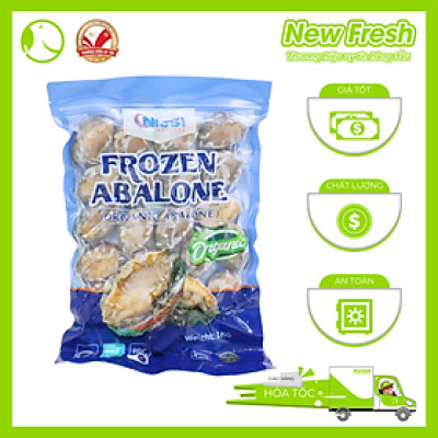 [GIAO NHANH HCM] Bào Ngư Đông Lạnh Nissi - Túi 1Kg (10-12 con)