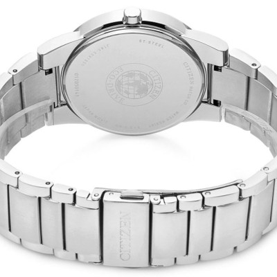 Đồng Hồ Nam Citizen Dây Kim Loại Máy Eco-Drive AU1060-51A - Mặt Trắng