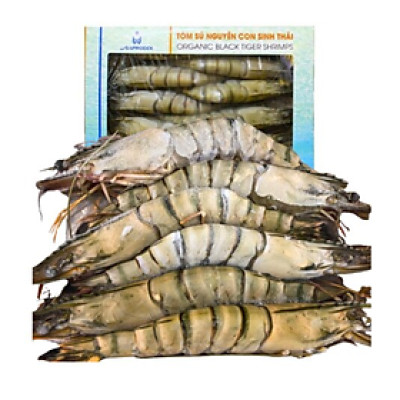 [Chỉ Giao HCM] - Tôm sú hữu cơ Seaprodex - 0.5kg