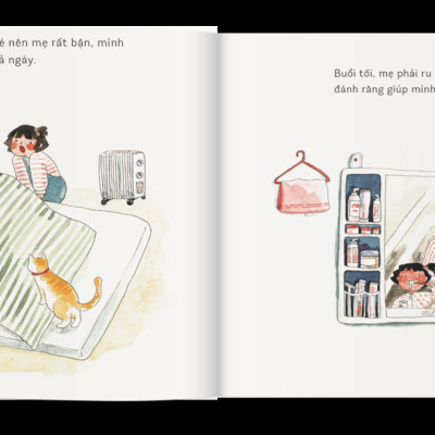 Sách Ehon Chúng Mình Lớn Rồi - Chị Và Em Bé