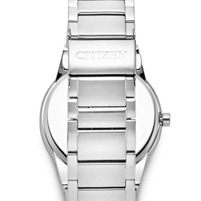 Đồng Hồ Nam Citizen Dây Kim Loại Máy Eco-Drive AU1060-51A - Mặt Trắng