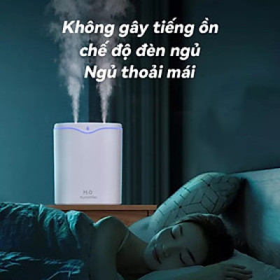 máy Xông Tinh Dầu phun sương tạo ẩm ,Máy khuếch tán tinh dầu dùng làm phòng ngủ dung tích Dung Tích LỚN 2L