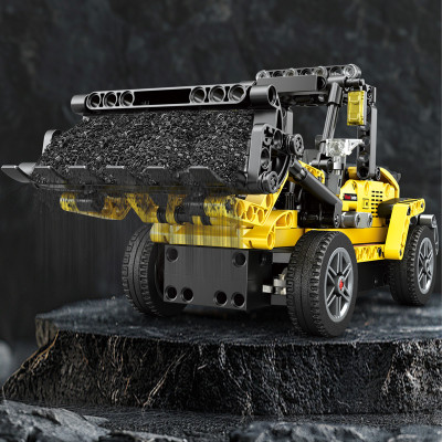 MINGDI - 8712 - Xe Xúc Lật Điều Khiển Từ Xa Tỉ Lệ 1:24