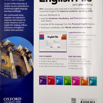 English File: Beginner: Workbook With Key