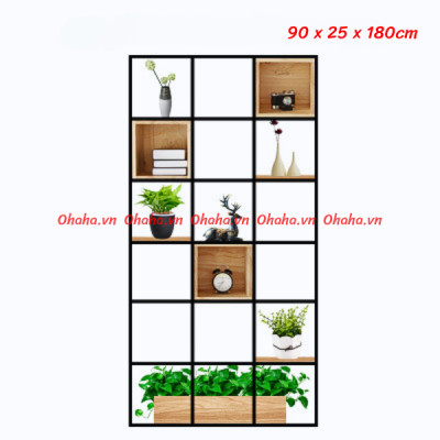 KỆ TRANG TRÍ PHÒNG KHÁCH ĐA NĂNG OHAHA - KTT002