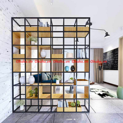 KỆ TRANG TRÍ PHÒNG KHÁCH ĐA NĂNG OHAHA - KTT002