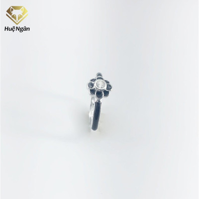 Nhẫn bạc Ý 925 Huệ Ngân-Hoa Hướng Dương RR1219