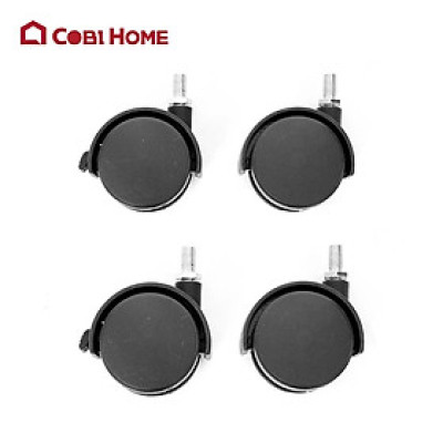 Bánh xe nhựa nylon bắt vít 2"