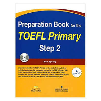 Sách - Preparation Book For The Toefl Pirmary Step 2 (Kèm 1 Mp3) - Nhân Trí Việt