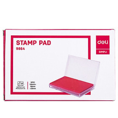 Hộp Dấu Chữ Nhật Deli 9864 