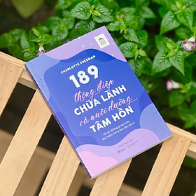 Sách - 189 thông điệp chữa lành và nuôi dưỡng tâm hồn (Readbook) - 204 trang - Bìa mềm