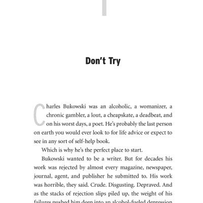 The Subtle Art of Not Giving a F*Ck : A Counterintuitive Approach to Living a Good Life