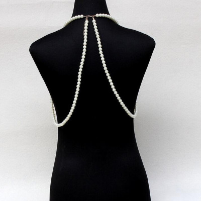 Chuỗi ngọc trai phụ kiện trang sức body sexy sang chảnh quyến rũ