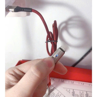 Dây sạc nhanh 3A Ham mer ( H-C12-V8 ), Chân cắm Micro, Có đèn báo, hàng chính hãng bảo hành 12 tháng